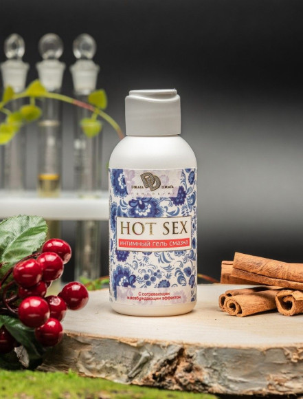 Согревающий и возбуждающий интимный гель-смазка HOT SEX - 100 мл. Согревающий и возбуждающий интимный гель-смазка HOT SEX - 100 мл.