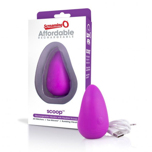 Клиторальный вибростимулятор Affordable Rechargeable Scoop