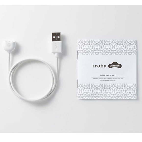 Белый вибромассажёр Temari Mizu Белый вибромассажёр Temari Mizu