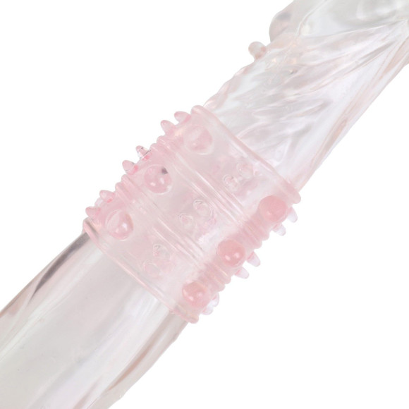 Рельефная силиконовая насадка на член Рельефная силиконовая насадка на член