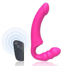 Розовый безремневой страпон Straples Strap-On Dildo Розовый безремневой страпон Straples Strap-On Dildo