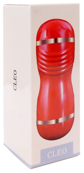 Двусторонний мастурбатор в колбе Cleo - вагина и ротик Двусторонний мастурбатор в колбе Cleo - вагина и ротик