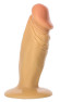 Пробка-фаллос телесного цвета - 11,5 см. Пробка-фаллос телесного цвета - 11,5 см.