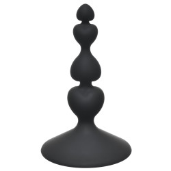Чёрная анальная пробка Sweetheart Plug Black - 10 см. Чёрная анальная пробка Sweetheart Plug Black - 10 см.