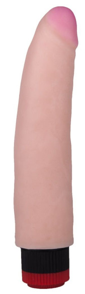 Реалистичный вибратор со встроенным пультом - 21,7 см. Реалистичный вибратор со встроенным пультом - 21,7 см.