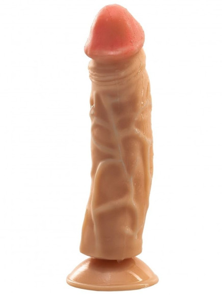 Фаллоимитатор с ионами серебра №18 телесного цвета - 19 см. Фаллоимитатор с ионами серебра №18 телесного цвета - 19 см.