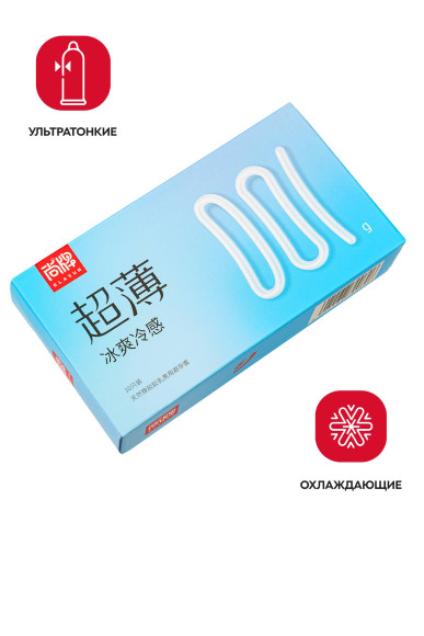 Презервативы Elasun Ice - 10 шт. Презервативы Elasun Ice - 10 шт.