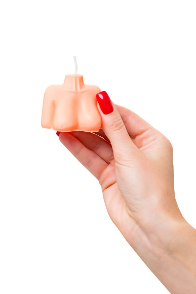 Оранжевая сувенирная свеча «Женский силуэт» Оранжевая сувенирная свеча «Женский силуэт»