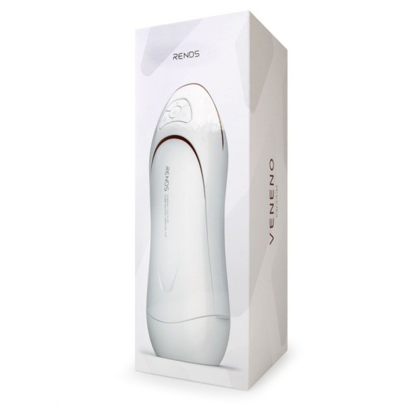 Белый вибромастурбатор со сжатием и голосовым сопровождением Белый вибромастурбатор со сжатием и голосовым сопровождением