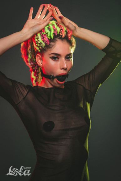 Черный кляп-шарик Charmer S Черный кляп-шарик Charmer S