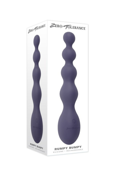 Серый вибростимулятор Rumpy Bumpy - 17,5 см. Серый вибростимулятор Rumpy Bumpy - 17,5 см.