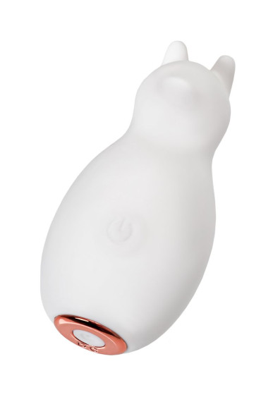 Белый клиторальный стимулятор Mr. Bear Белый клиторальный стимулятор Mr. Bear