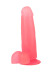 Нежно-розовый фаллоимитатор с мошонкой на присоске - 16,5 см. Нежно-розовый фаллоимитатор с мошонкой на присоске - 16,5 см.
