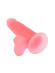 Нежно-розовый фаллоимитатор с мошонкой на присоске - 16,5 см. Нежно-розовый фаллоимитатор с мошонкой на присоске - 16,5 см.