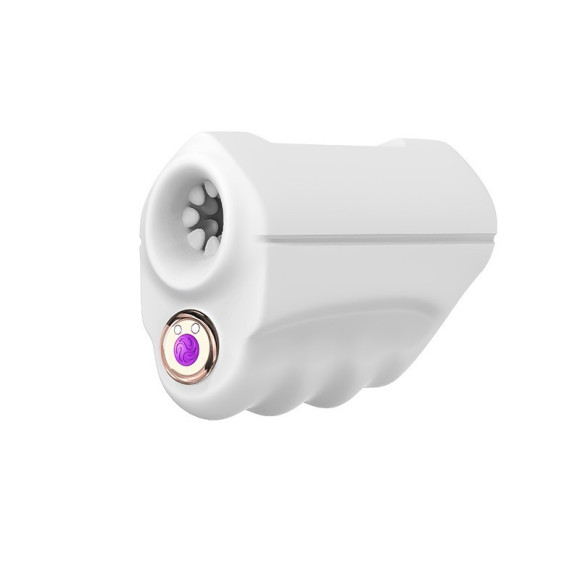 Белый вибромастурбатор Mini Masturbator Белый вибромастурбатор Mini Masturbator
