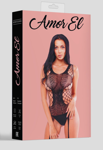 Боди-комбинезон Ines с имитацией чулок Боди-комбинезон Ines с имитацией чулок