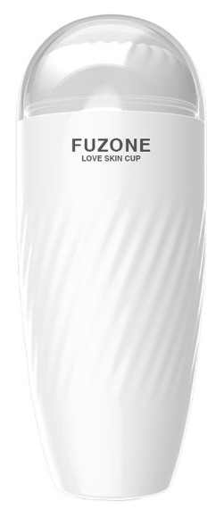 Белый мастурбатор с вибрацией в колбе Fuzone Белый мастурбатор с вибрацией в колбе Fuzone