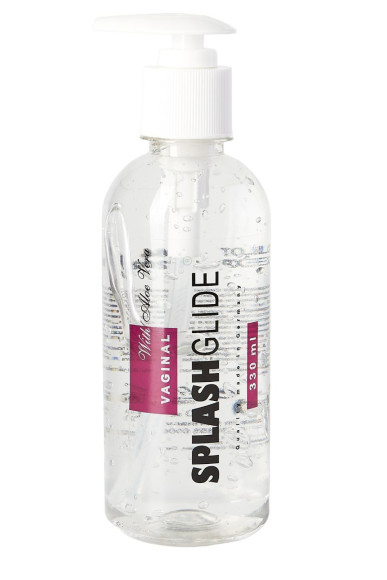 Ухаживающий лубрикант на водной основе Splashglide Vaginal With Aloe Vera - 330 мл. Ухаживающий лубрикант на водной основе Splashglide Vaginal With Aloe Vera - 330 мл.