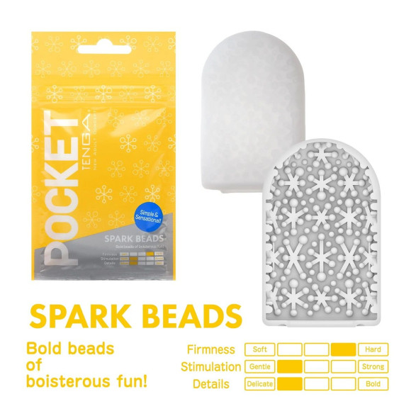 Карманный мастурбатор Spark Beads Карманный мастурбатор Spark Beads