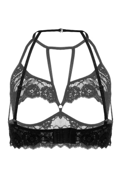 Эротический бралетт Ellen с открытым нижним кливиджем Эротический бралетт Ellen с открытым нижним кливиджем