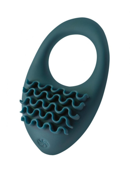 Зеленое перезаряжаемое эрекционное виброкольцо Stellar Зеленое перезаряжаемое эрекционное виброкольцо Stellar