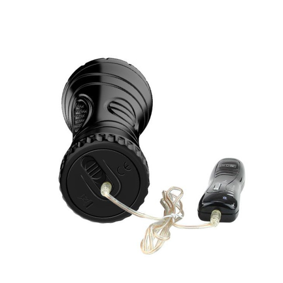 Мастурбатор-анус в колбе с 7 уровнями вибрации и выносным пультом Pink Butt Мастурбатор-анус в колбе с 7 уровнями вибрации и выносным пультом Pink Butt