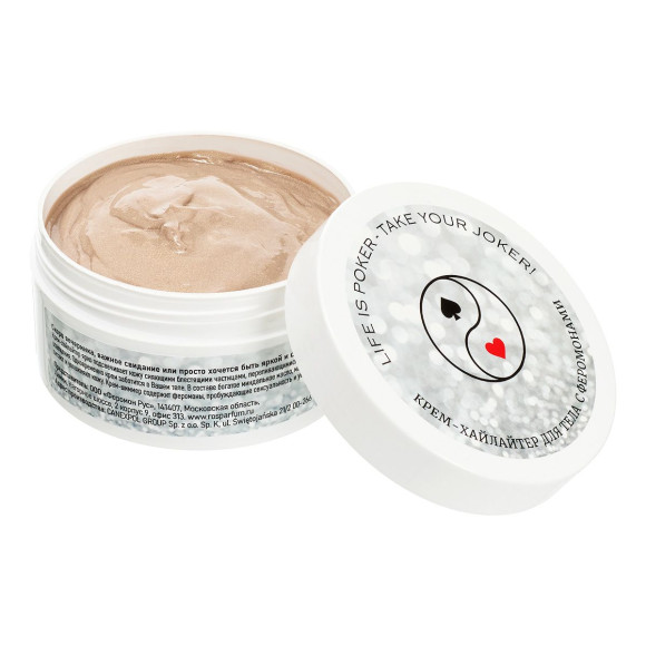 Крем-хайлайтер для тела Joker с феромонами - 200 мл. Крем-хайлайтер для тела Joker с феромонами - 200 мл.