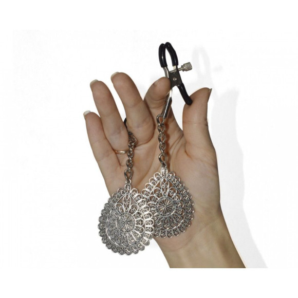 Зажимы на соски с декоративными подвесками Восток Зажимы на соски с декоративными подвесками Восток