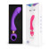 Фиолетовый изогнутый вибромассажер Moon Vibrator - 21,1 см. Фиолетовый изогнутый вибромассажер Moon Vibrator - 21,1 см.