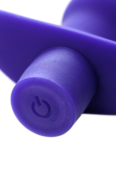 Синий анальный вибратор с загнутой головкой ADORE - 15 см. Синий анальный вибратор с загнутой головкой ADORE - 15 см.