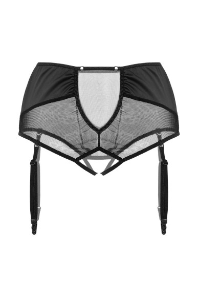 Эротические трусики-пояс для чулок Elegance с высокой посадкой Эротические трусики-пояс для чулок Elegance с высокой посадкой