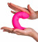 Ярко-розовый фаллоимитатор двойной плотности Hitsens 2 - 16,7 см. Ярко-розовый фаллоимитатор двойной плотности Hitsens 2 - 16,7 см.