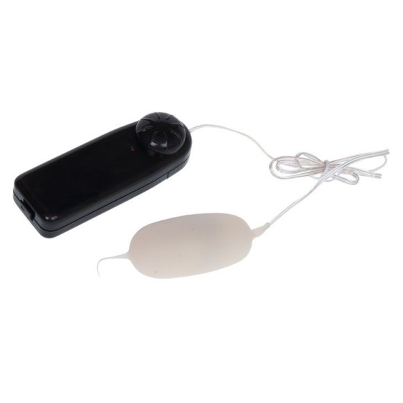 Телесное виброяйцо с хвостиком и проводным пультом управления Eleanora Телесное виброяйцо с хвостиком и проводным пультом управления Eleanora