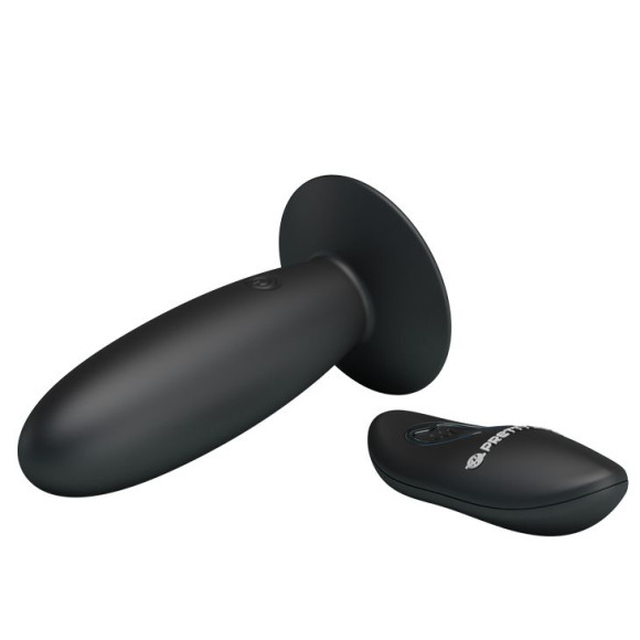 Анальная пробка с вибрацией и пультом управления Remote Control Vibrating Plug - 11 см. Анальная пробка с вибрацией и пультом управления Remote Control Vibrating Plug - 11 см.