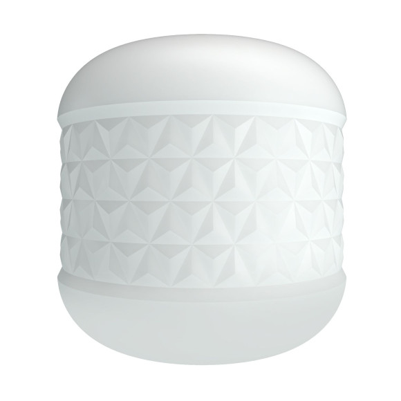 Белый сквозной мастурбатор Crystle Белый сквозной мастурбатор Crystle