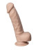 Телесный фаллоимитатор на присоске Real Skin Model 1 - 21 см. Телесный фаллоимитатор на присоске Real Skin Model 1 - 21 см.