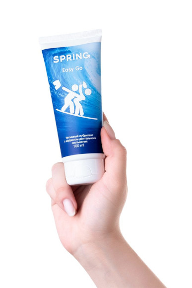 Интимный лубрикант с длительным скольжением Spring Easy Go - 100 мл. Интимный лубрикант с длительным скольжением Spring Easy Go - 100 мл.