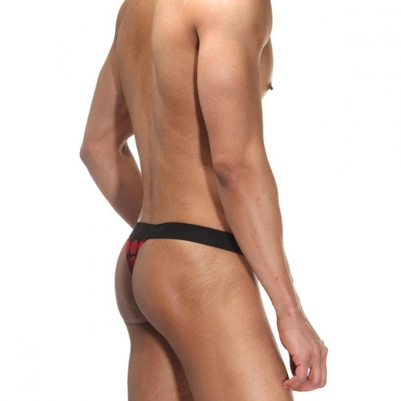 Мужские трусы-тонги в горох Мужские трусы-тонги в горох