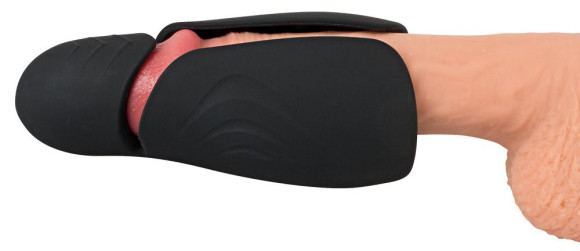 Черный силиконовый вибромастурбатор с нагревом Masturbator with 2 Functions Черный силиконовый вибромастурбатор с нагревом Masturbator with 2 Functions