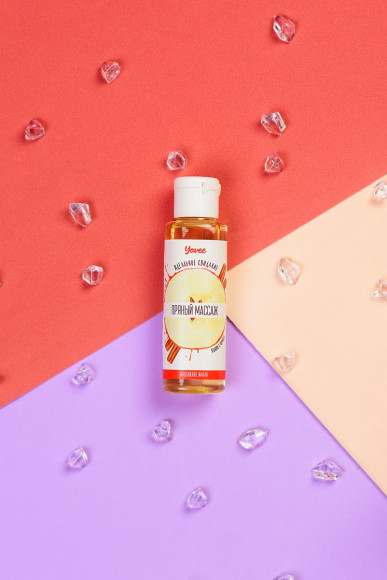 Масло для массажа «Пряный массаж» с ароматом яблока и корицы - 50 мл. Масло для массажа «Пряный массаж» с ароматом яблока и корицы - 50 мл.