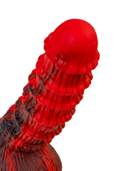 Силиконовый вибратор Monster Tops - 27 см. Силиконовый вибратор Monster Tops - 27 см.