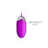 Лиловое виброяичко Abner с управлением при помощи смартфона Лиловое виброяичко Abner с управлением при помощи смартфона
