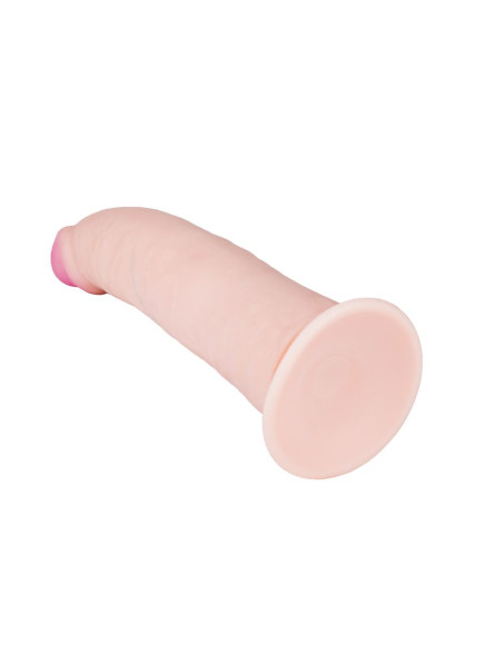 Фаллоимитатор на присоске ART-Style №21 с загнутой головкой - 20 см. Фаллоимитатор на присоске ART-Style №21 с загнутой головкой - 20 см.