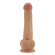 Телесный фаллоимитатор с подвижной кожей Tallen - 22 см. Телесный фаллоимитатор с подвижной кожей Tallen - 22 см.