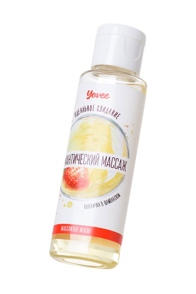 Масло для массажа «Романтический массаж» с ароматом клубники и шампанского - 50 мл. Масло для массажа «Романтический массаж» с ароматом клубники и шампанского - 50 мл.