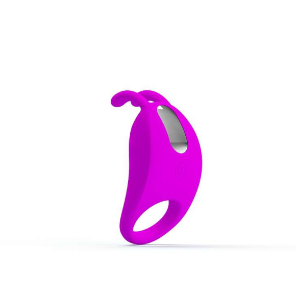 Лиловое эрекционное кольцо с вибрацией Rabbit Vibrator Лиловое эрекционное кольцо с вибрацией Rabbit Vibrator