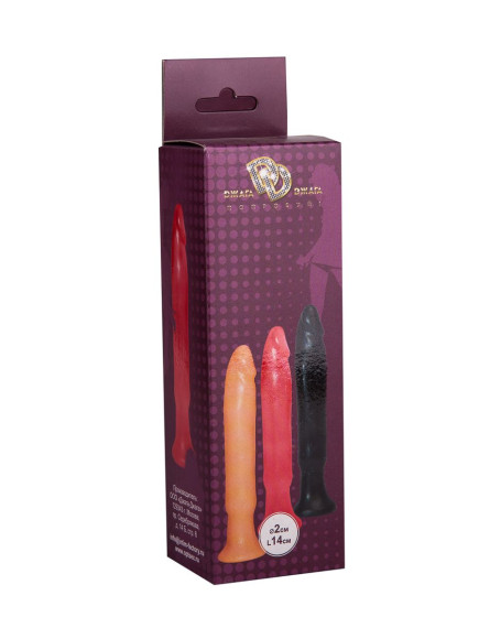 Анальный стимулятор в виде фаллоса - 14 см. Анальный стимулятор в виде фаллоса - 14 см.