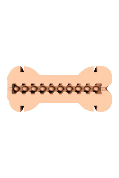 Двусторонний мастурбатор в колбе Double Joy Двусторонний мастурбатор в колбе Double Joy