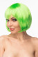 Салатовый парик Морико Салатовый парик Морико