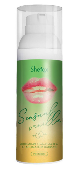 Интимная гель-смазка Shefox Premium «Чувственная ваниль» - 50 мл. Интимная гель-смазка Shefox Premium «Чувственная ваниль» - 50 мл.